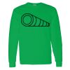 Montangelo 100% Cotton Long Sleeve T Shirt Thumbnail