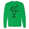 Montangelo 100% Cotton Long Sleeve T Shirt Thumbnail