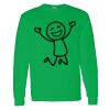 Montangelo 100% Cotton Long Sleeve T Shirt Thumbnail