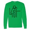 Montangelo 100% Cotton Long Sleeve T Shirt Thumbnail