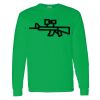 Montangelo 100% Cotton Long Sleeve T Shirt Thumbnail