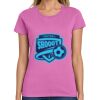 Montangelo Women's Heavy Cotton 100% Cotton T Shirt Thumbnail