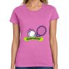 Montangelo Women's Heavy Cotton 100% Cotton T Shirt Thumbnail