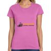 Montangelo Women's Heavy Cotton 100% Cotton T Shirt Thumbnail