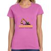 Montangelo Women's Heavy Cotton 100% Cotton T Shirt Thumbnail
