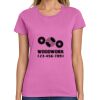 Montangelo Women's Heavy Cotton 100% Cotton T Shirt Thumbnail