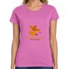 Montangelo Women's Heavy Cotton 100% Cotton T Shirt Thumbnail