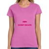 Montangelo Women's Heavy Cotton 100% Cotton T Shirt Thumbnail