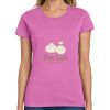 Montangelo Women's Heavy Cotton 100% Cotton T Shirt Thumbnail