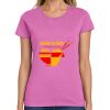 Montangelo Women's Heavy Cotton 100% Cotton T Shirt Thumbnail