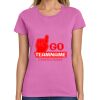 Montangelo Women's Heavy Cotton 100% Cotton T Shirt Thumbnail
