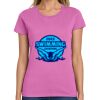 Montangelo Women's Heavy Cotton 100% Cotton T Shirt Thumbnail