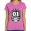 Montangelo Women's Heavy Cotton 100% Cotton T Shirt Thumbnail