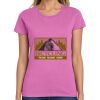 Montangelo Women's Heavy Cotton 100% Cotton T Shirt Thumbnail