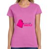 Montangelo Women's Heavy Cotton 100% Cotton T Shirt Thumbnail
