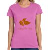 Montangelo Women's Heavy Cotton 100% Cotton T Shirt Thumbnail