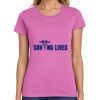 Montangelo Women's Heavy Cotton 100% Cotton T Shirt Thumbnail