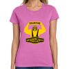 Montangelo Women's Heavy Cotton 100% Cotton T Shirt Thumbnail