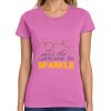 Montangelo Women's Heavy Cotton 100% Cotton T Shirt Thumbnail