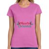 Montangelo Women's Heavy Cotton 100% Cotton T Shirt Thumbnail