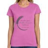 Montangelo Women's Heavy Cotton 100% Cotton T Shirt Thumbnail