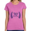 Montangelo Women's Heavy Cotton 100% Cotton T Shirt Thumbnail