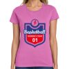 Montangelo Women's Heavy Cotton 100% Cotton T Shirt Thumbnail