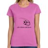 Montangelo Women's Heavy Cotton 100% Cotton T Shirt Thumbnail