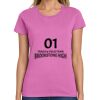 Montangelo Women's Heavy Cotton 100% Cotton T Shirt Thumbnail