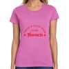 Montangelo Women's Heavy Cotton 100% Cotton T Shirt Thumbnail