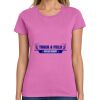 Montangelo Women's Heavy Cotton 100% Cotton T Shirt Thumbnail