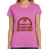 Montangelo Women's Heavy Cotton 100% Cotton T Shirt Thumbnail