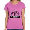 Montangelo Women's Heavy Cotton 100% Cotton T Shirt Thumbnail