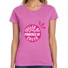 Montangelo Women's Heavy Cotton 100% Cotton T Shirt Thumbnail