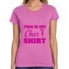 Montangelo Women's Heavy Cotton 100% Cotton T Shirt Thumbnail