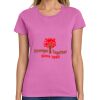 Montangelo Women's Heavy Cotton 100% Cotton T Shirt Thumbnail