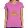 Montangelo Women's Heavy Cotton 100% Cotton T Shirt Thumbnail