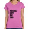 Montangelo Women's Heavy Cotton 100% Cotton T Shirt Thumbnail