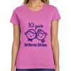 Montangelo Women's Heavy Cotton 100% Cotton T Shirt Thumbnail