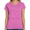 Montangelo Women's Heavy Cotton 100% Cotton T Shirt Thumbnail
