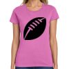 Montangelo Women's Heavy Cotton 100% Cotton T Shirt Thumbnail