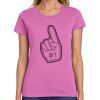 Montangelo Women's Heavy Cotton 100% Cotton T Shirt Thumbnail