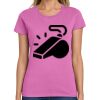 Montangelo Women's Heavy Cotton 100% Cotton T Shirt Thumbnail