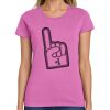 Montangelo Women's Heavy Cotton 100% Cotton T Shirt Thumbnail
