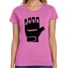 Montangelo Women's Heavy Cotton 100% Cotton T Shirt Thumbnail