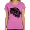 Montangelo Women's Heavy Cotton 100% Cotton T Shirt Thumbnail