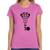 Montangelo Women's Heavy Cotton 100% Cotton T Shirt Thumbnail