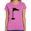 Montangelo Women's Heavy Cotton 100% Cotton T Shirt Thumbnail