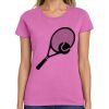 Montangelo Women's Heavy Cotton 100% Cotton T Shirt Thumbnail