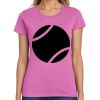 Montangelo Women's Heavy Cotton 100% Cotton T Shirt Thumbnail